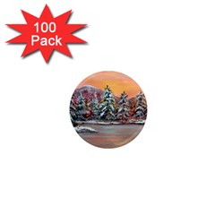  jane s Winter Sunset   By Ave Hurley Of Artrevu   1  Mini Magnet (100 Pack)  by ArtRave2