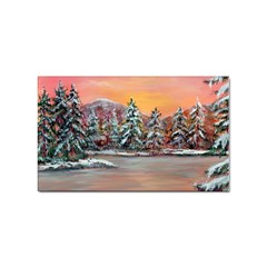  jane s Winter Sunset   By Ave Hurley Of Artrevu   Sticker (rectangular) by ArtRave2