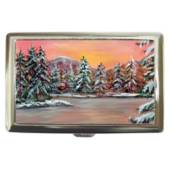  jane s Winter Sunset   By Ave Hurley Of Artrevu   Cigarette Money Case