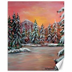  jane s Winter Sunset   By Ave Hurley Of Artrevu   Canvas 11  X 14  by ArtRave2