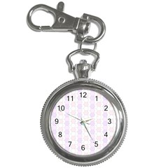 Allover Graphic Soft Pink Key Chain & Watch by ImpressiveMoments