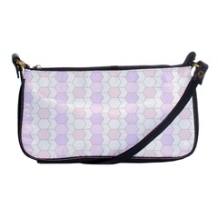 Allover Graphic Soft Pink Evening Bag