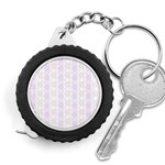 Allover Graphic Soft Pink Measuring Tape Front