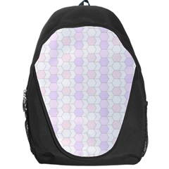 Allover Graphic Soft Pink Backpack Bag