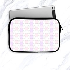 Allover Graphic Soft Pink Apple Ipad Mini Zippered Sleeve by ImpressiveMoments