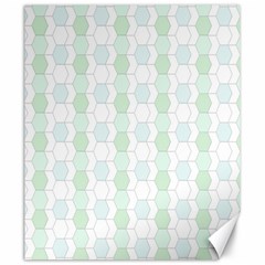 Allover Graphic Soft Aqua Canvas 20  X 24  (unframed) by ImpressiveMoments