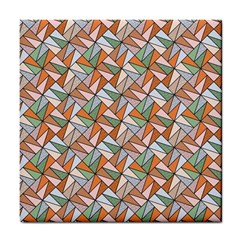 Allover Graphic Brown Ceramic Tile