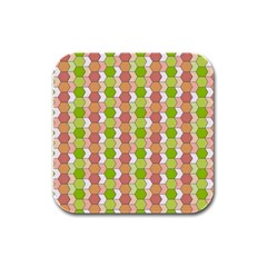 Allover Graphic Red Green Drink Coasters 4 Pack (square)