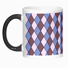 Allover Graphic Blue Brown Morph Mug