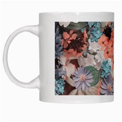 Spring Flowers White Coffee Mug