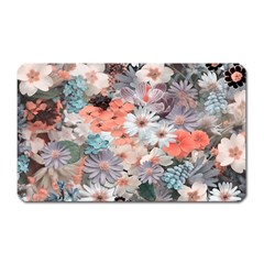 Spring Flowers Magnet (rectangular)