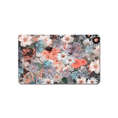 Spring Flowers Magnet (name Card)