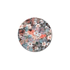 Spring Flowers Golf Ball Marker