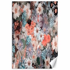 Spring Flowers Canvas 20  X 30  (unframed)