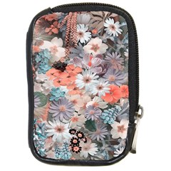 Spring Flowers Compact Camera Leather Case