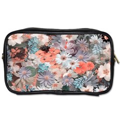 Spring Flowers Travel Toiletry Bag (one Side)