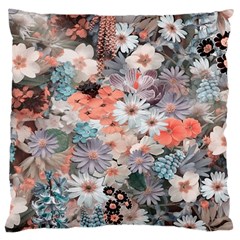 Spring Flowers Large Cushion Case (single Sided) 