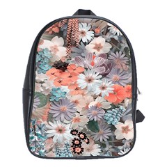 Spring Flowers School Bag (xl)