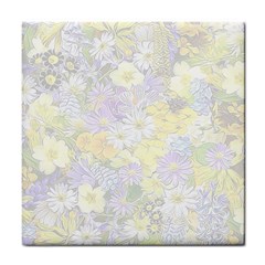 Spring Flowers Soft Ceramic Tile by ImpressiveMoments