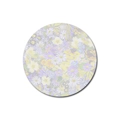 Spring Flowers Soft Drink Coaster (Round)