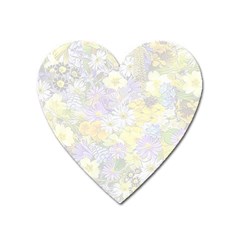 Spring Flowers Soft Magnet (Heart)