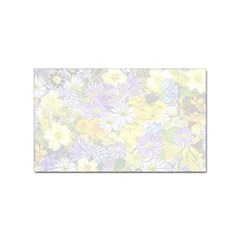 Spring Flowers Soft Sticker 10 Pack (Rectangle)