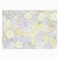 Spring Flowers Soft Glasses Cloth (Large, Two Sided)