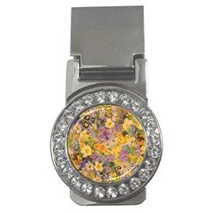 Spring Flowers Effect Money Clip (cz)