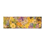 Spring Flowers Effect Bumper Sticker Front