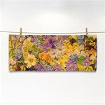 Spring Flowers Effect Hand Towel Front