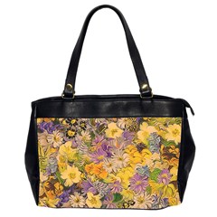 Spring Flowers Effect Oversize Office Handbag (two Sides) by ImpressiveMoments