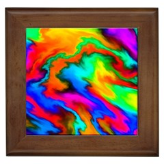 Crazy Effects  Framed Ceramic Tile