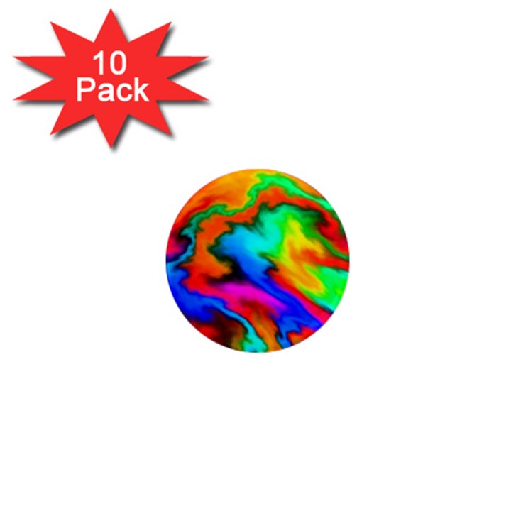 Crazy Effects  1  Mini Button Magnet (10 pack)