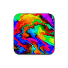 Crazy Effects  Drink Coaster (square) by ImpressiveMoments