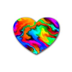 Crazy Effects  Drink Coasters 4 Pack (heart) 