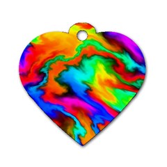 Crazy Effects  Dog Tag Heart (one Sided) 