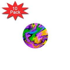 Crazy Effects  1  Mini Button Magnet (10 Pack)