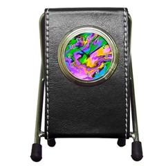 Crazy Effects  Stationery Holder Clock