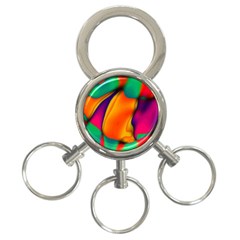 Crazy Effects  3-ring Key Chain