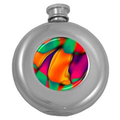 Crazy Effects  Hip Flask (round) by ImpressiveMoments