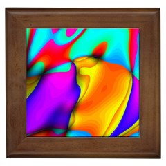 Crazy Effects Framed Ceramic Tile by ImpressiveMoments