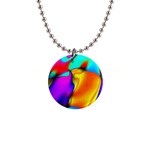 Crazy Effects Button Necklace Front