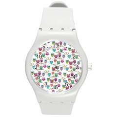 Happy Owls Plastic Sport Watch (medium)