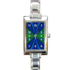 Design Rectangular Italian Charm Watch