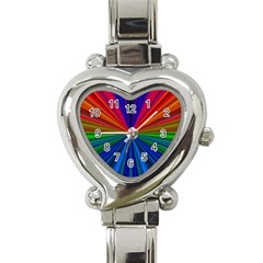 Design Heart Italian Charm Watch  by Siebenhuehner