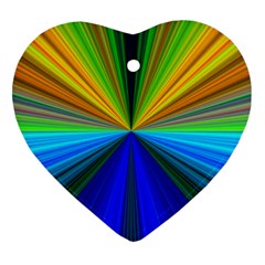 Design Heart Ornament (two Sides) by Siebenhuehner