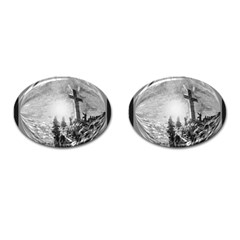 The Apple Of God s Eye Is Jesus - Ave Hurley - Artrave - Cufflinks (oval) by ArtRave2