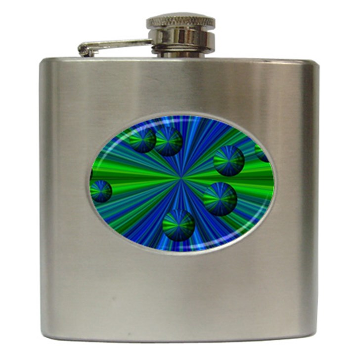 Magic Balls Hip Flask