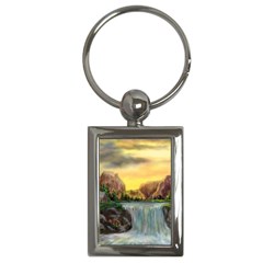 Brentons Waterfall - Ave Hurley - Artrave - Key Chain (rectangle) by ArtRave2