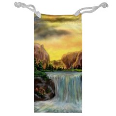 Brentons Waterfall - Ave Hurley - Artrave - Jewelry Bag by ArtRave2